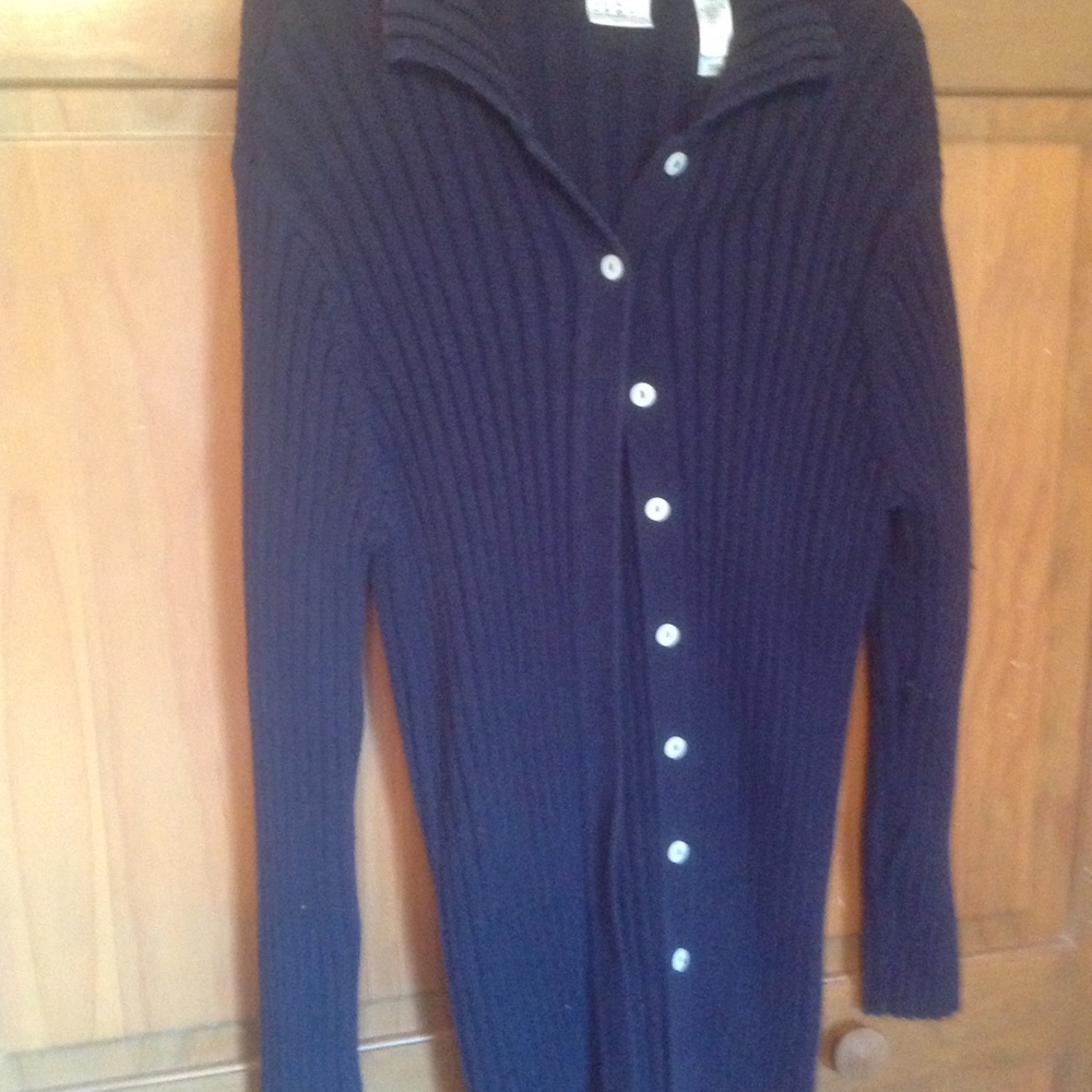 Long sweater coat